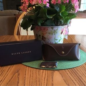 Polo Ralph Lauren eyeglass case